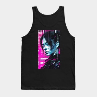 cyberpunk 2077 poster design Tank Top